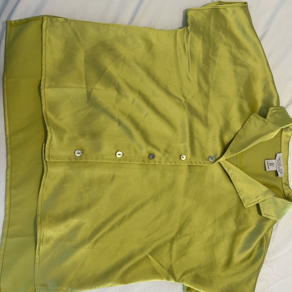 Rachel Zoe Vibrant Green Blouse